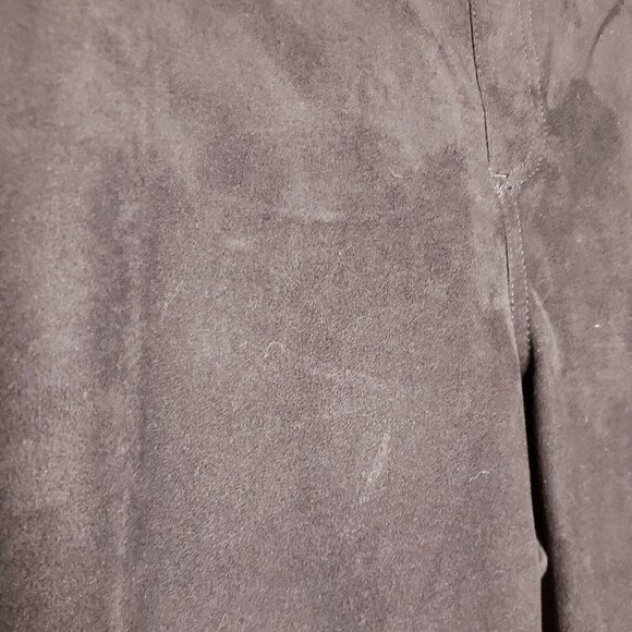 Chico's Womens Black Suede Feel Slim Pants Large - Picture 7 of 10